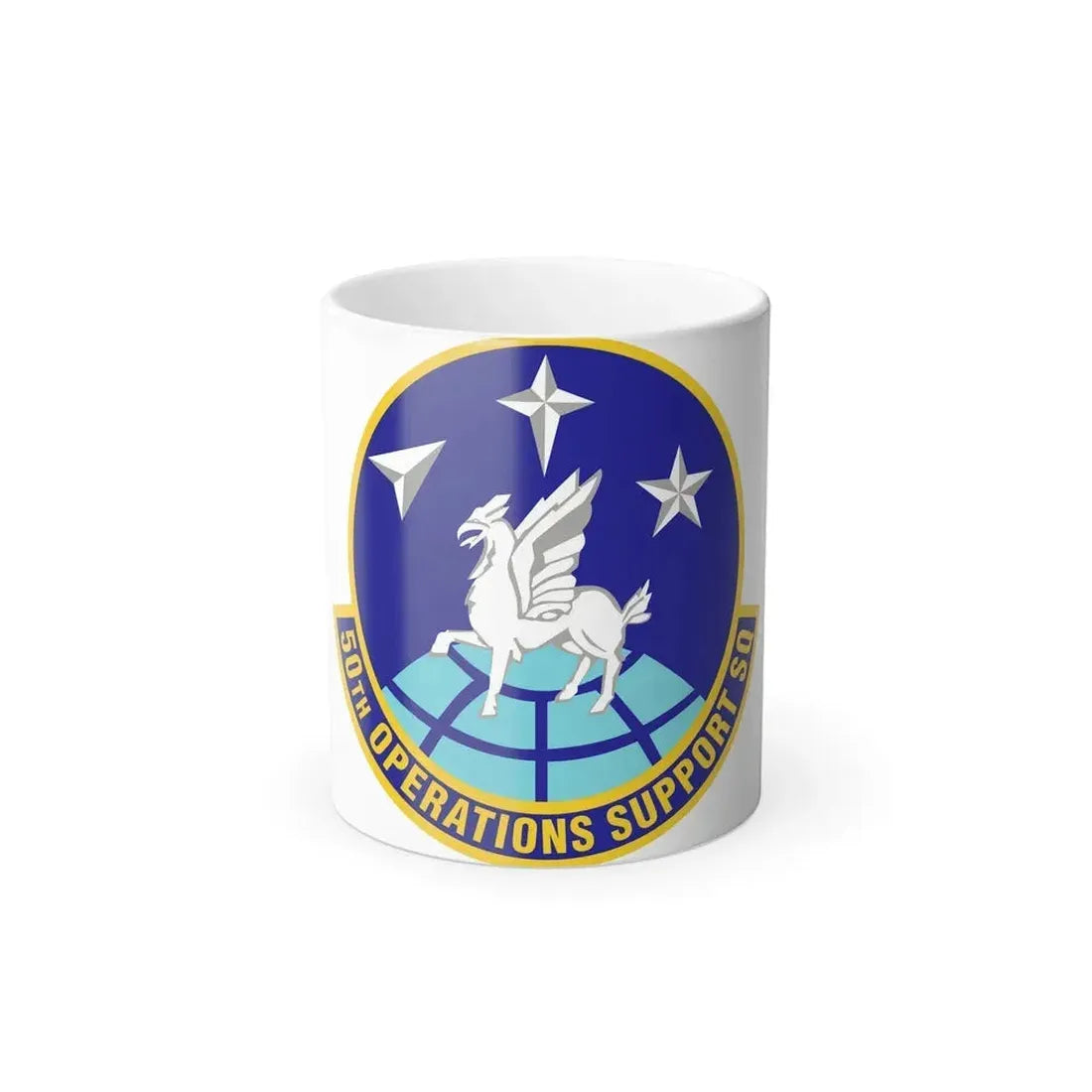 50th Operations Support Squadron (U.S. Air Force) Color Changing Coffee Mug 11oz - Go Mug Yourself