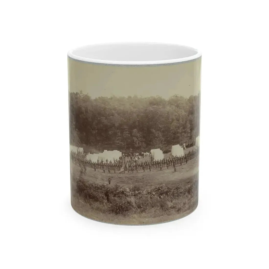 50th Pennsylvania Infantry, Gettysburg, Pa., July, 1865 (U.S. Civil War) White Coffee Mug 11oz - Go Mug Yourself