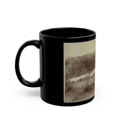 50th Pennsylvania Infantry, Gettysburg, Pa., July, 1865 (U.S. Civil War) Black Coffee Mug-Go Mug Yourself