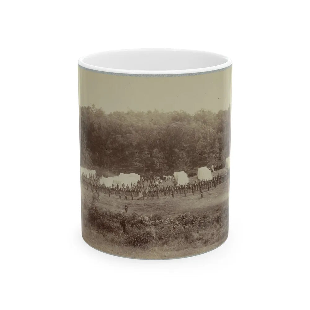 50th Pennsylvania Infantry, Gettysburg, Pa., July, 1865 (U.S. Civil War) White Coffee Mug-11oz-Go Mug Yourself