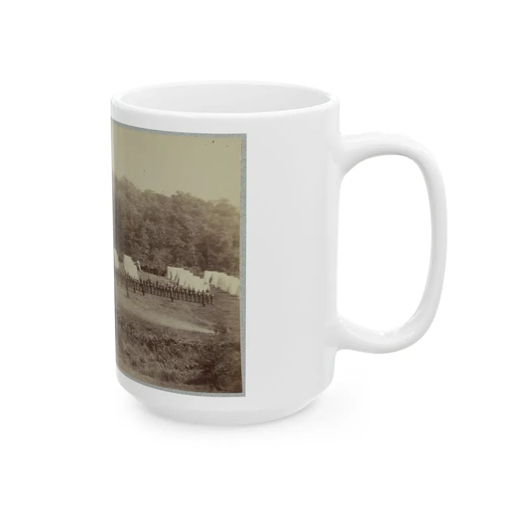 50th Pennsylvania Infantry, Gettysburg, Pa., July, 1865 (U.S. Civil War) White Coffee Mug-Go Mug Yourself