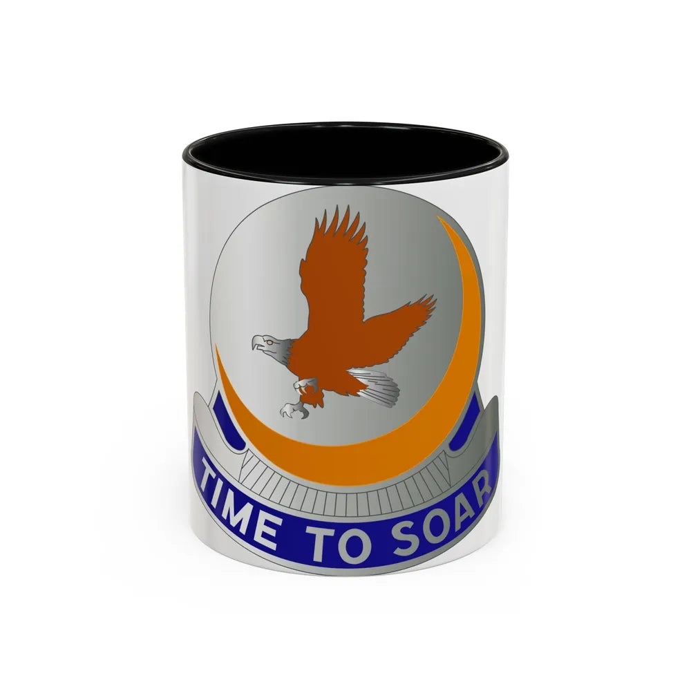 51 Aviation Group (U.S. Army) Accent Coffee Mug-11oz-Black-Go Mug Yourself