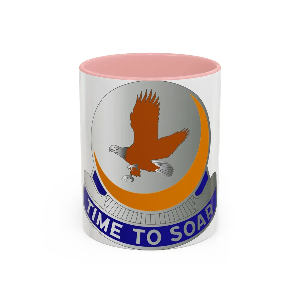 51 Aviation Group (U.S. Army) Accent Coffee Mug-11oz-Pink-Go Mug Yourself