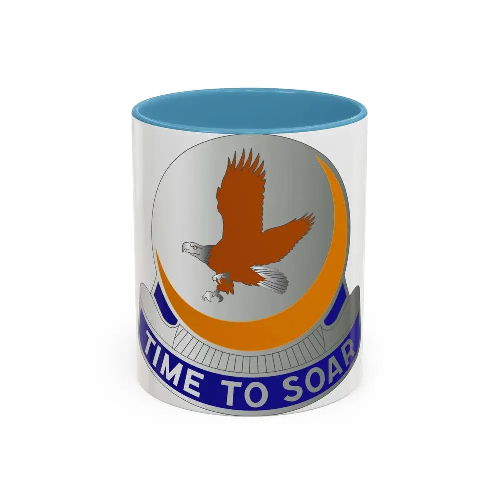 51 Aviation Group (U.S. Army) Accent Coffee Mug 11oz Light Blue - Go Mug Yourself