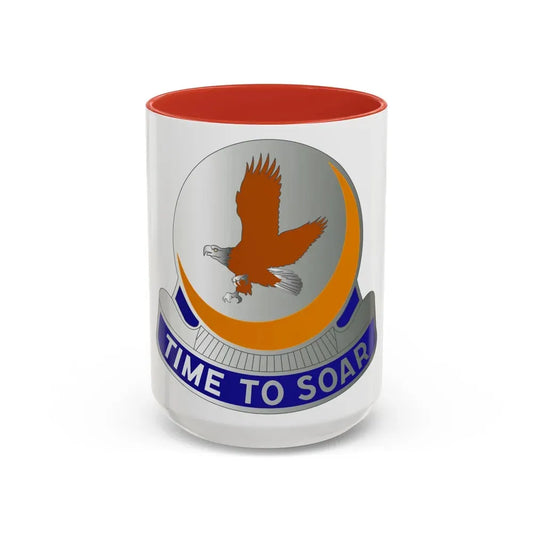 51 Aviation Group (U.S. Army) Accent Coffee Mug 15oz Red - Go Mug Yourself