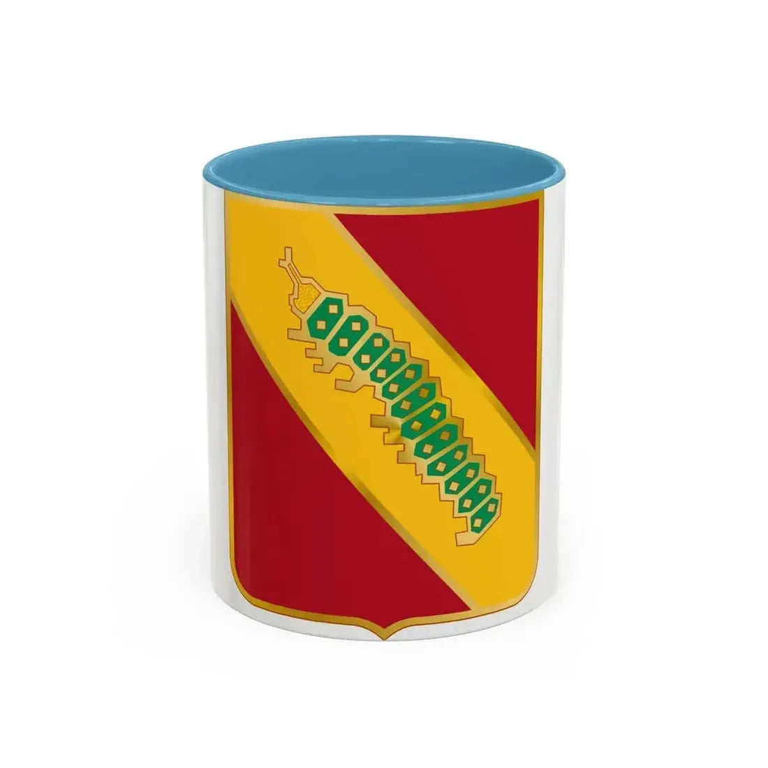 51 Coast Artillery Regiment (U.S. Army) Accent Coffee Mug 11oz Light Blue - Go Mug Yourself