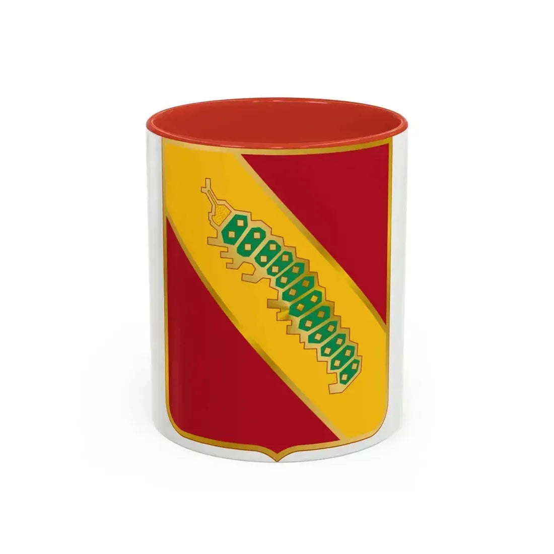 51 Coast Artillery Regiment (U.S. Army) Accent Coffee Mug 11oz Red - Go Mug Yourself