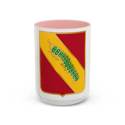 51 Coast Artillery Regiment (U.S. Army) Accent Coffee Mug 15oz Pink - Go Mug Yourself