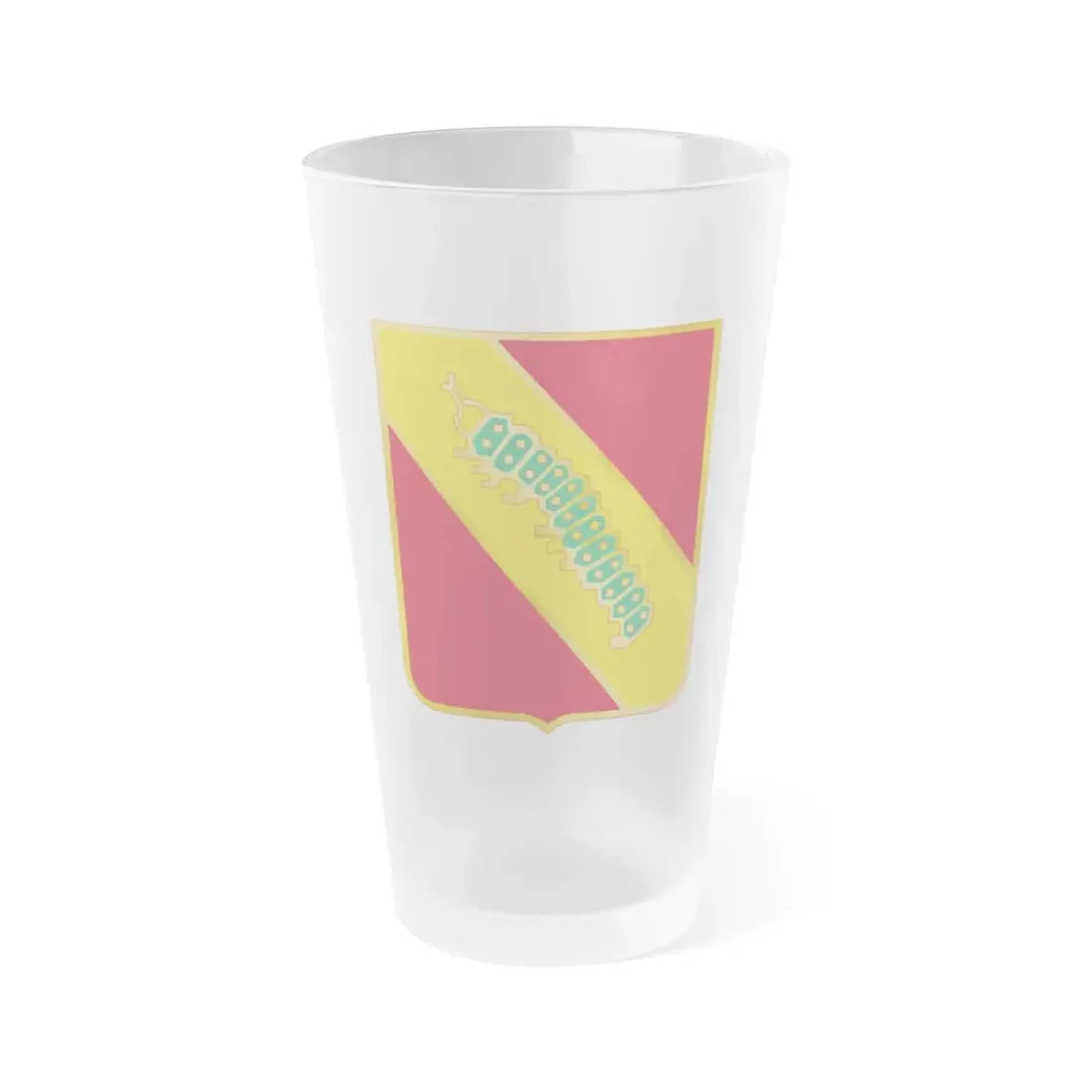 51 Coast Artillery Regiment (U.S. Army) Frosted Pint Glass 16oz Default Title - Go Mug Yourself