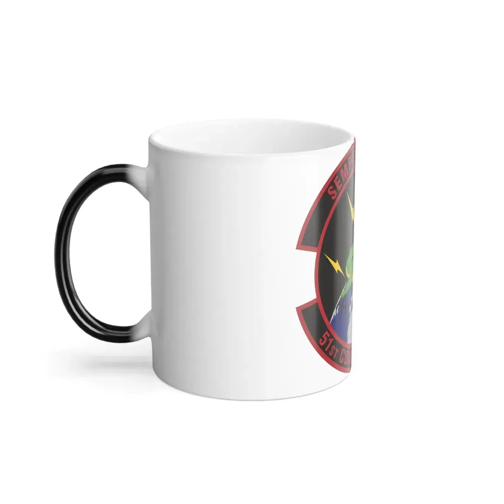51 Combat Communications Squadron ACC (U.S. Air Force) Color Changing Coffee Mug - Go Mug Yourself