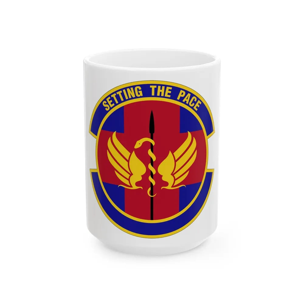 51 Operational Medical Readiness Squadron PACAF (U.S. Air Force) White Coffee Mug-15oz-Go Mug Yourself