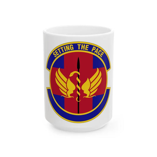 51 Operational Medical Readiness Squadron PACAF (U.S. Air Force) White Coffee Mug-15oz-Go Mug Yourself