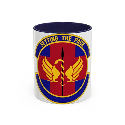 51 Operational Medical Readiness Squadron PACAF (U.S. Air Force) Accent Coffee Mug 11oz Navy - Go Mug Yourself