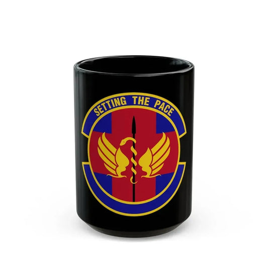 51 Operational Medical Readiness Squadron PACAF (U.S. Air Force) Black Coffee Mug 15oz - Go Mug Yourself