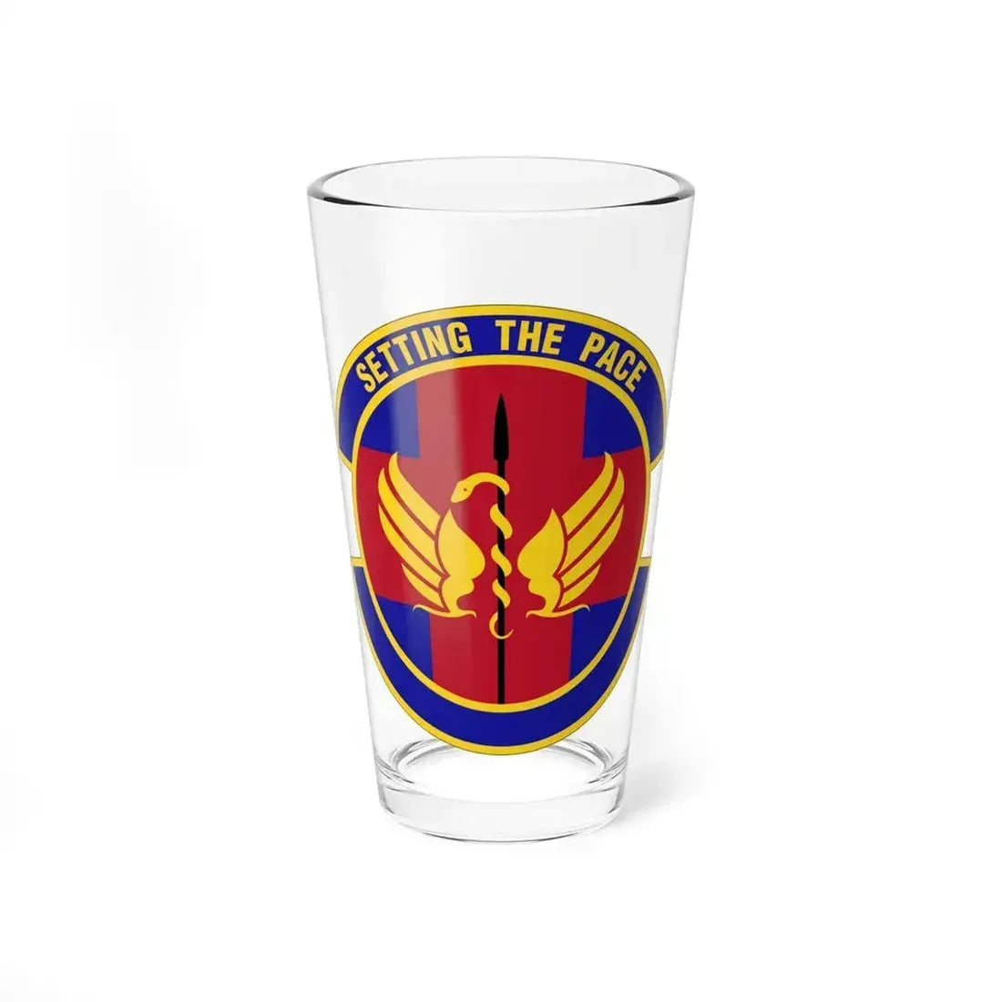 51 Operational Medical Readiness Squadron PACAF (U.S. Air Force) Pint Glass 16oz 16oz - Go Mug Yourself