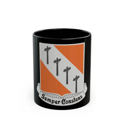 51 Signal Battalion (U.S. Army) Black Coffee Mug 11oz - Go Mug Yourself