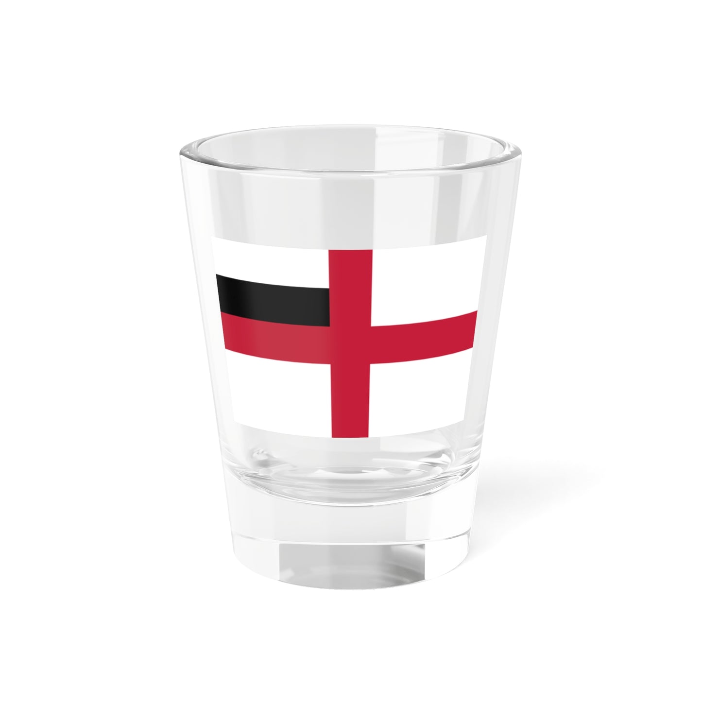 The proposed naval flag of the Georgian Democratic Republic (Georgia) Shot Glass 1.5oz