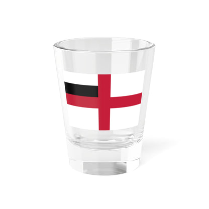 The proposed naval flag of the Georgian Democratic Republic (Georgia) Shot Glass 1.5oz