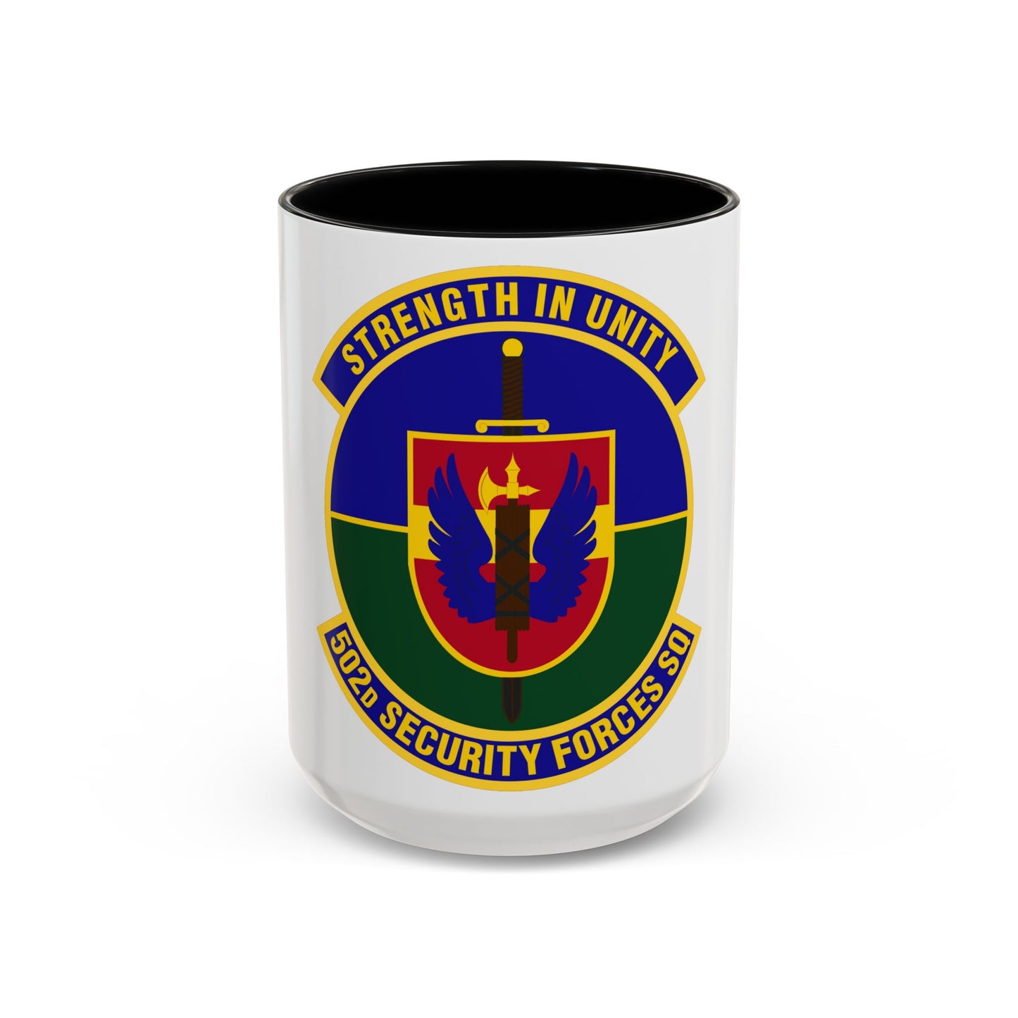 502d Security Forces Squadron (U.S. Air Force) Accent Coffee Mug