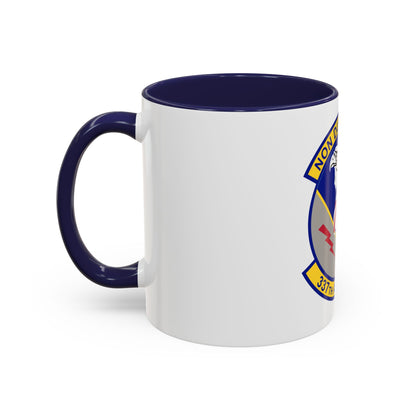 337th Airlift Squadron (U.S. Air Force) Accent Coffee Mug