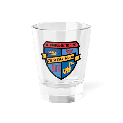 De Profunois Triden USS Sperry As 12 (U.S. Navy) Shot Glass 1.5oz