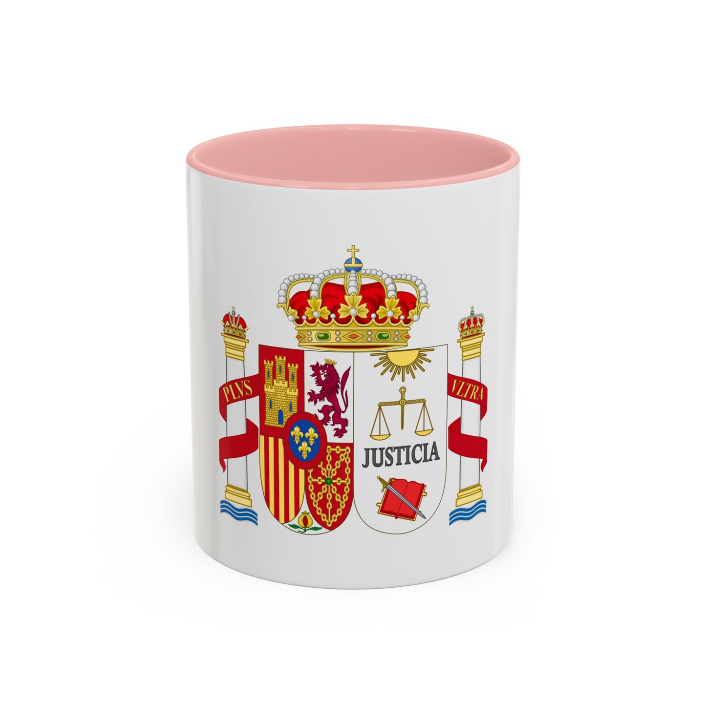 Coat of Arms of Spanish Judiciary Badges (Magistrates, Judges and Attorneys) - Accent Coffee Mug