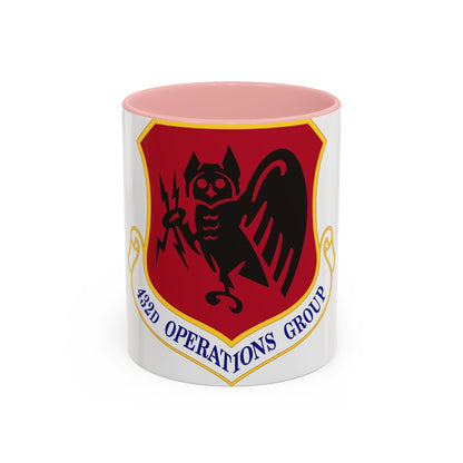 432d Operations Group (U.S. Air Force) Accent Coffee Mug