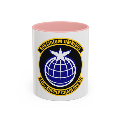 440th Supply Chain Operations Squadron (U.S. Air Force) Accent Coffee Mug