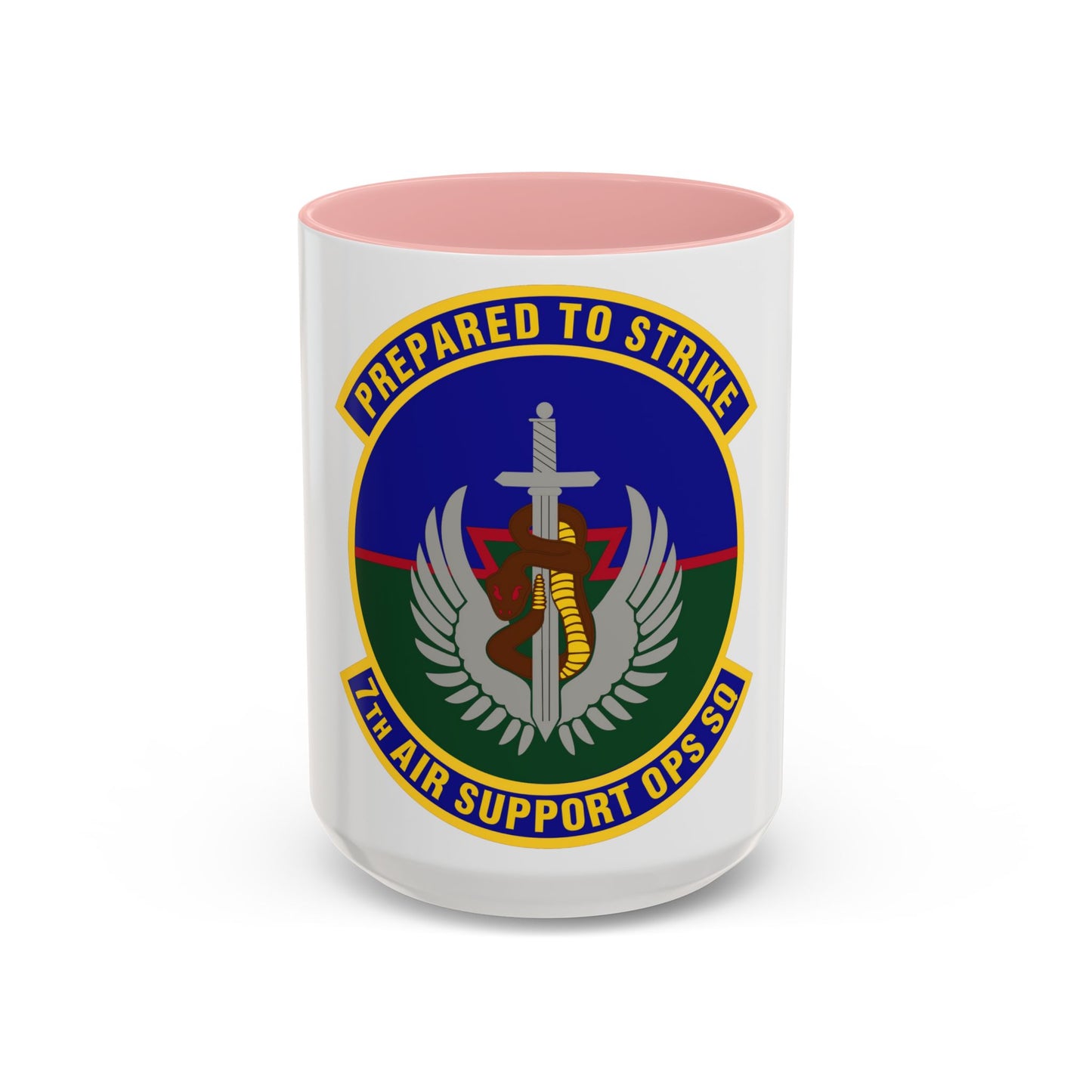 7th Air Support Operations Squadron (U.S. Air Force) Accent Coffee Mug