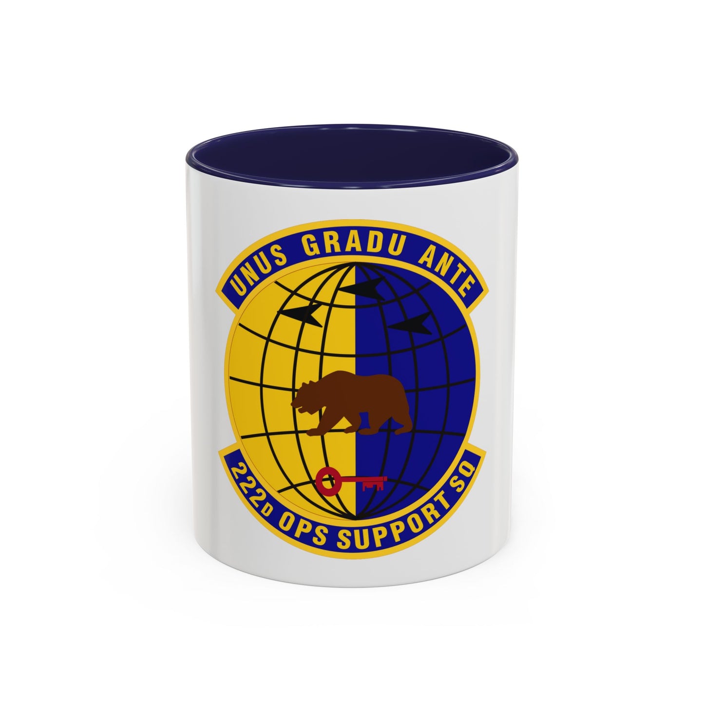 222d Operations Support Squadron (U.S. Air Force) Accent Coffee Mug