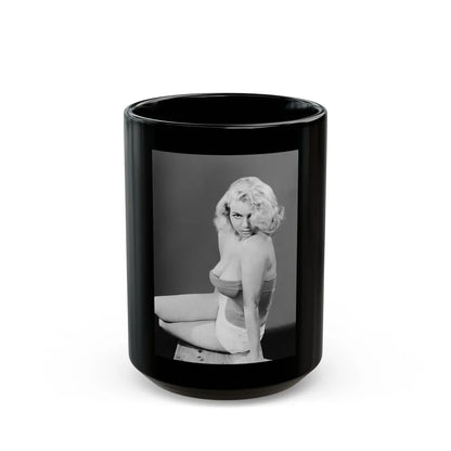 Eve Meyer #35 (Vintage Female Icon) Black Coffee Mug-15oz-Go Mug Yourself