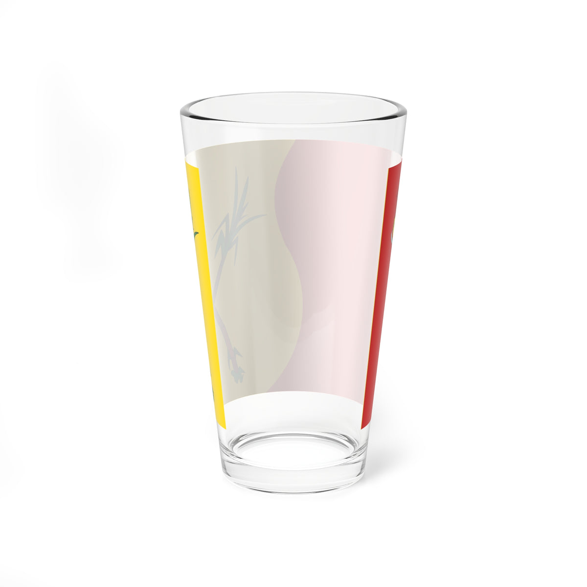 Bandera del Municipio Campo Elias (Venezuela) Pint Glass 16oz
