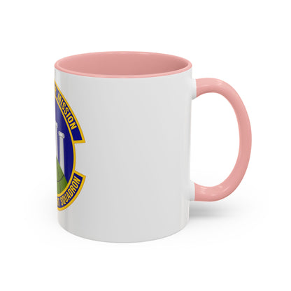 460 Force Support Squadron AFSPC (U.S. Air Force) Accent Coffee Mug