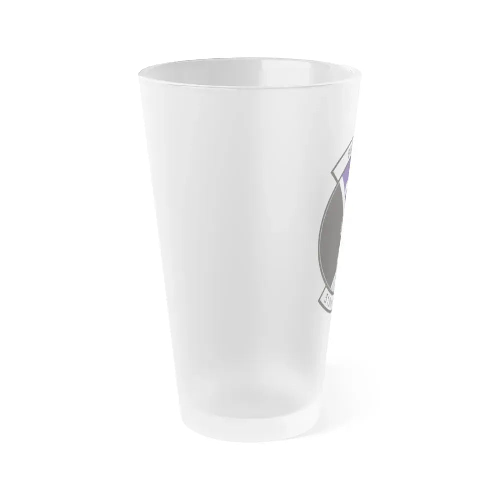 510th Fighter Squadron (U.S. Air Force) Frosted Pint Glass 16oz - Go Mug Yourself