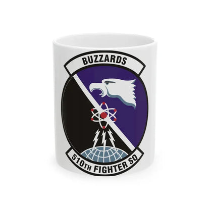 510th Fighter Squadron (U.S. Air Force) White Coffee Mug 11oz - Go Mug Yourself
