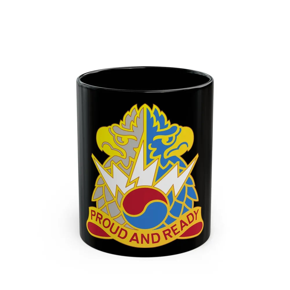 511 Military Intelligence Battalion (U.S. Army) Black Coffee Mug-11oz-Go Mug Yourself