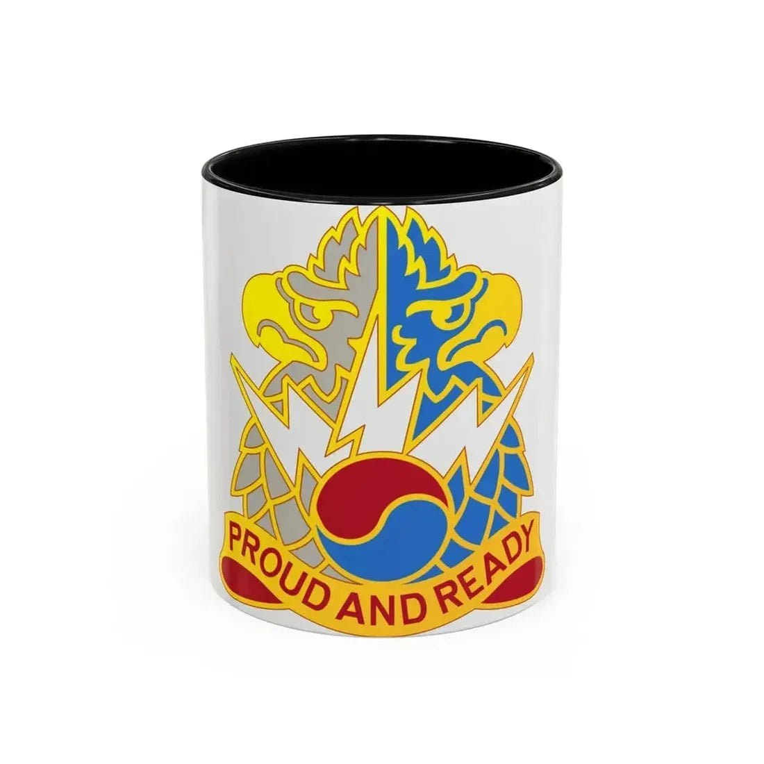 511 Military Intelligence Battalion (U.S. Army) Accent Coffee Mug 11oz Black - Go Mug Yourself