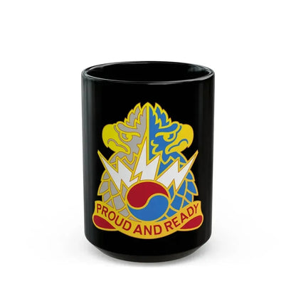 511 Military Intelligence Battalion (U.S. Army) Black Coffee Mug 15oz - Go Mug Yourself