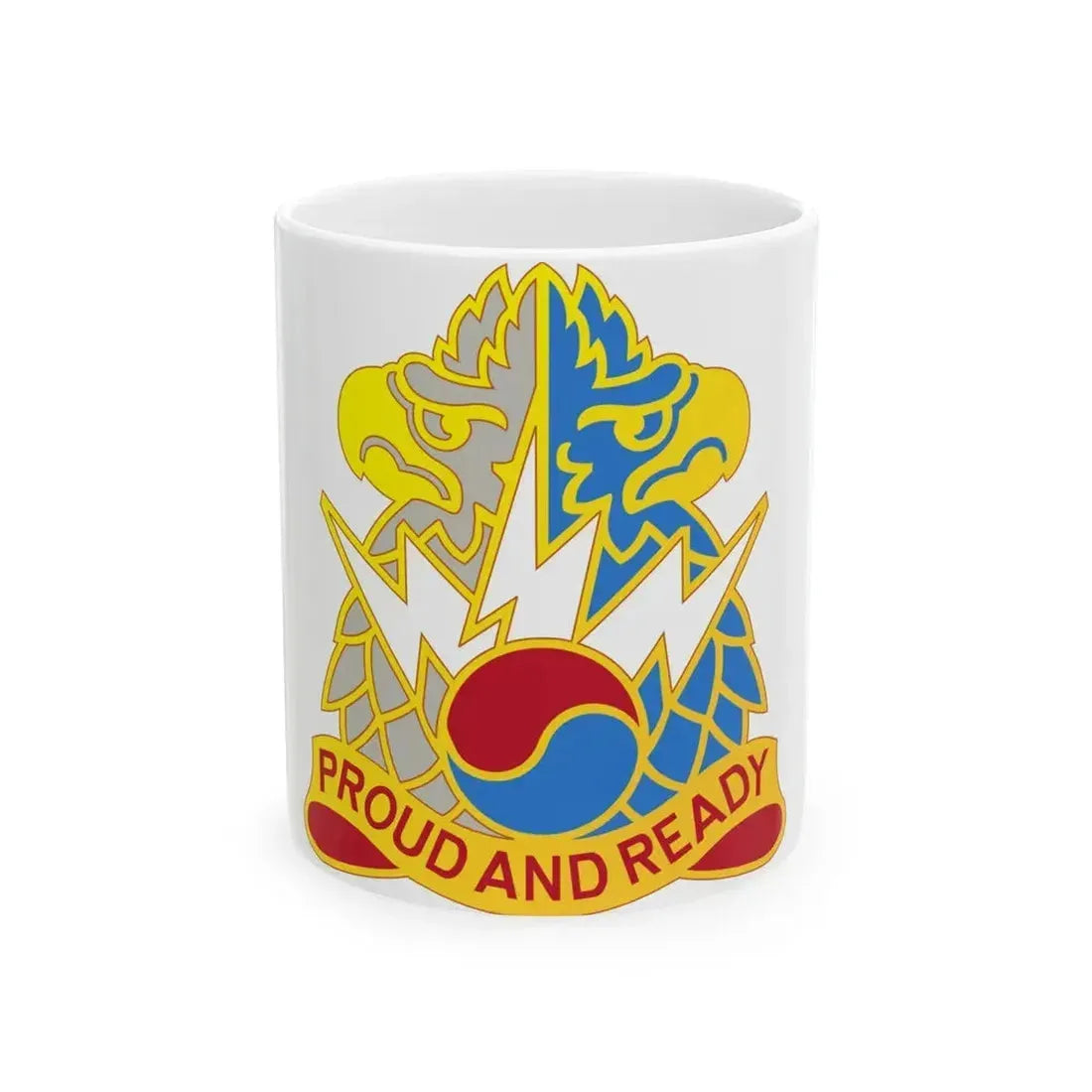 511 Military Intelligence Battalion (U.S. Army) White Coffee Mug 11oz - Go Mug Yourself