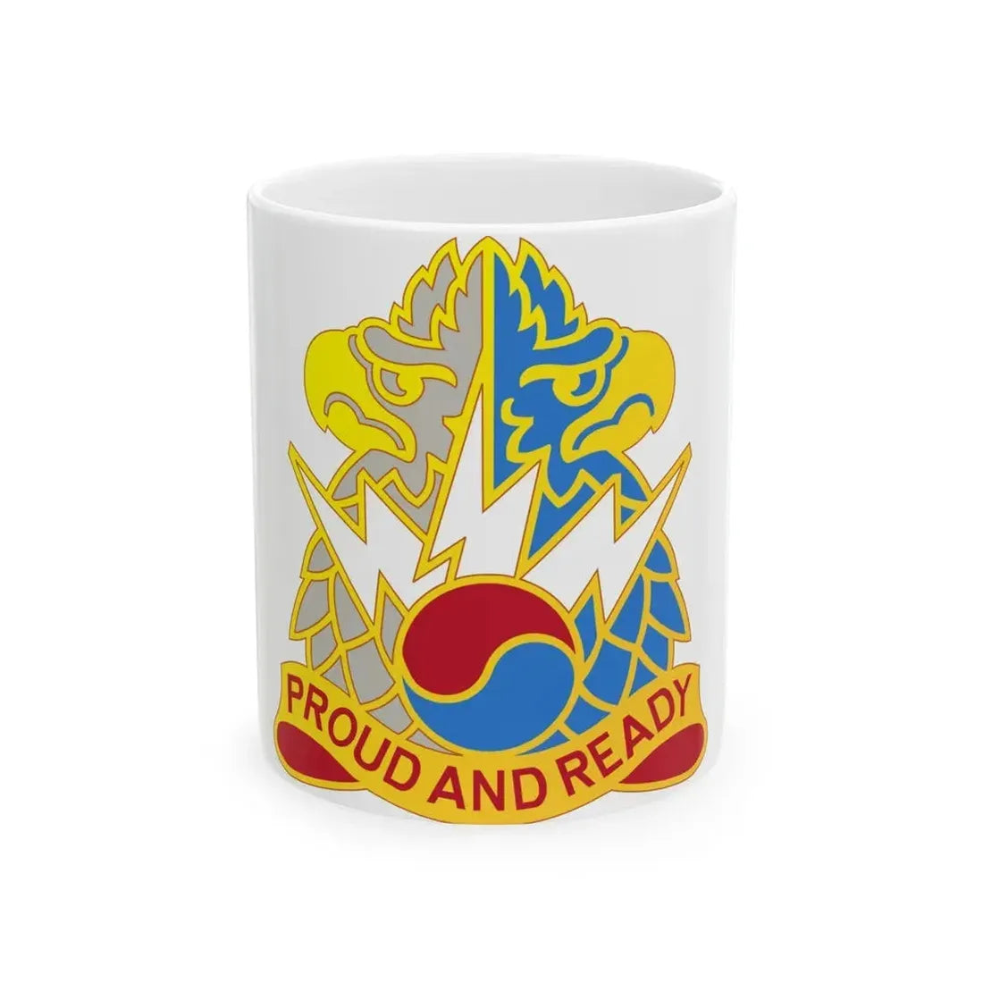 511 Military Intelligence Battalion (U.S. Army) White Coffee Mug 11oz - Go Mug Yourself