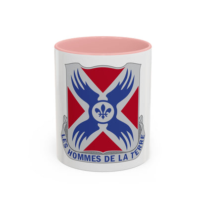 877 Engineer Battalion (U.S. Army) Accent Coffee Mug