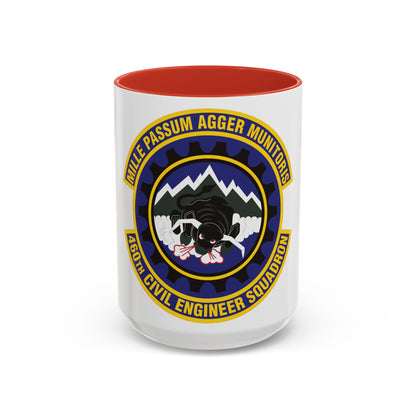 460th Civil Engineer Squadron (U.S. Air Force) Accent Coffee Mug