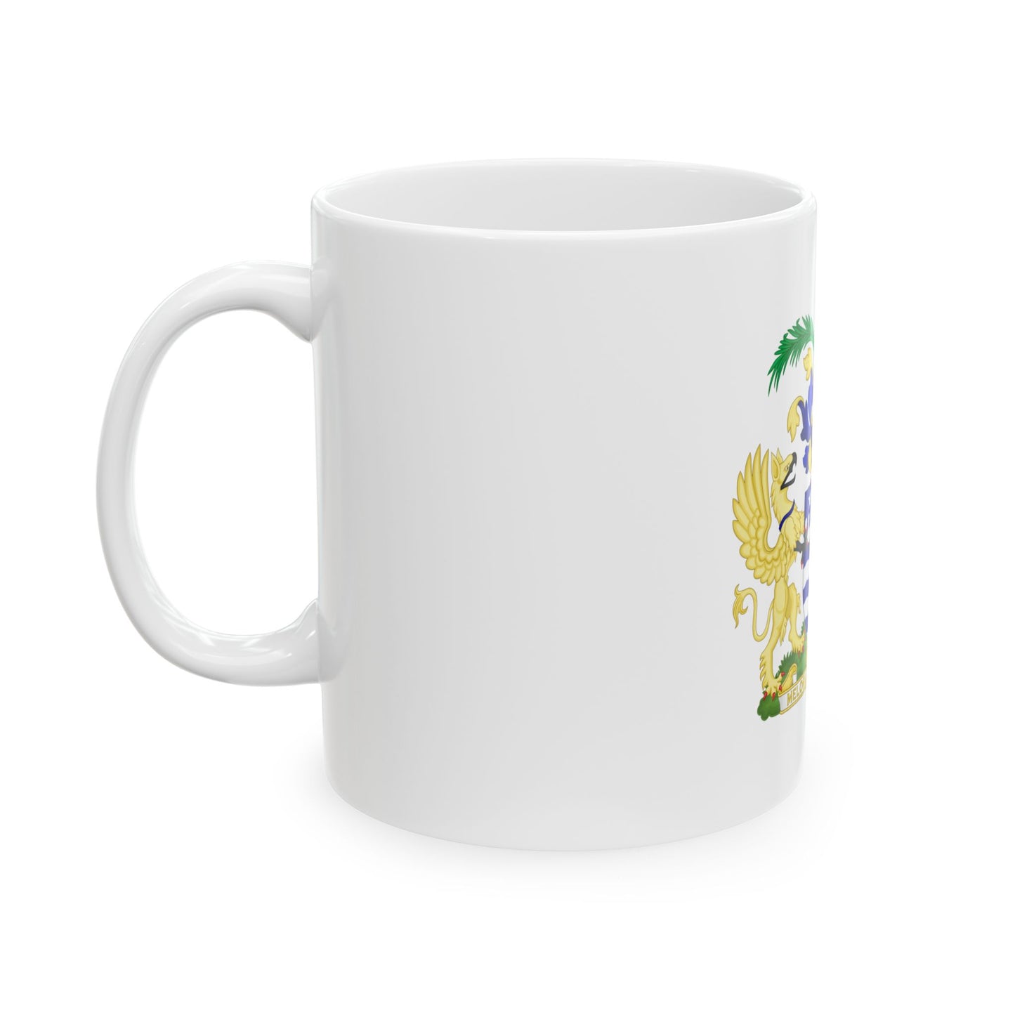 Coat of Arms Brisbane Australia - White Coffee Mug