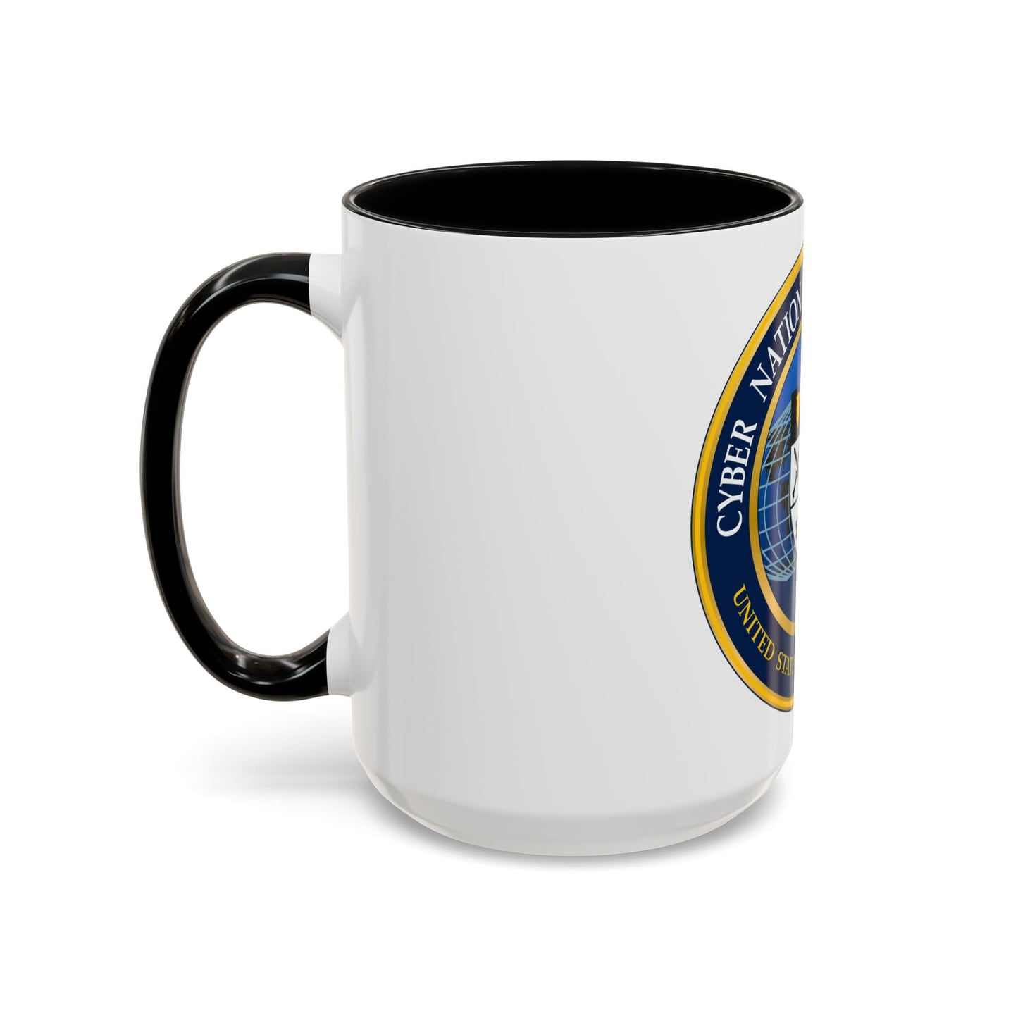 Cyber National Mission Force (U.S. Army) Accent Coffee Mug