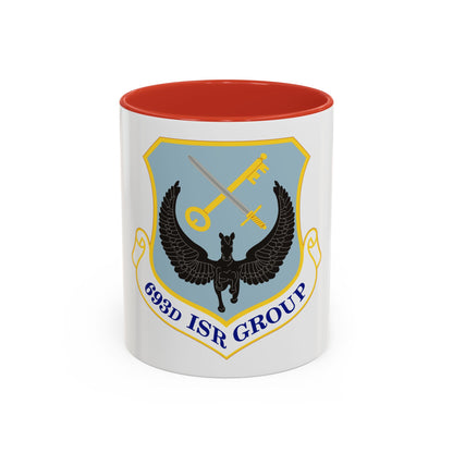 693 Intelligence Surveillance and Reconnaissance Group ACC (U.S. Air Force) Accent Coffee Mug