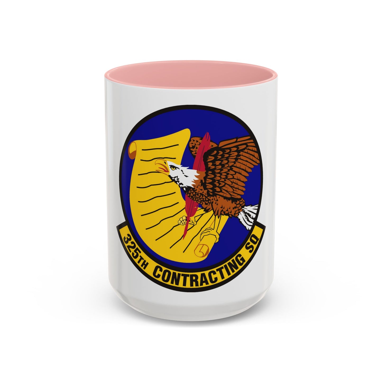 325th Contracting Squadron (U.S. Air Force) Accent Coffee Mug