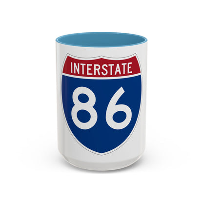 Interstate 86 Pennsylvania New York (U.S. Highways) Accent Coffee Mug