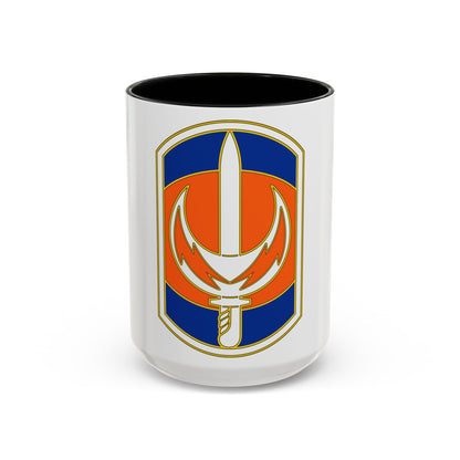 228 Signal Brigade 3 (U.S. Army) Accent Coffee Mug