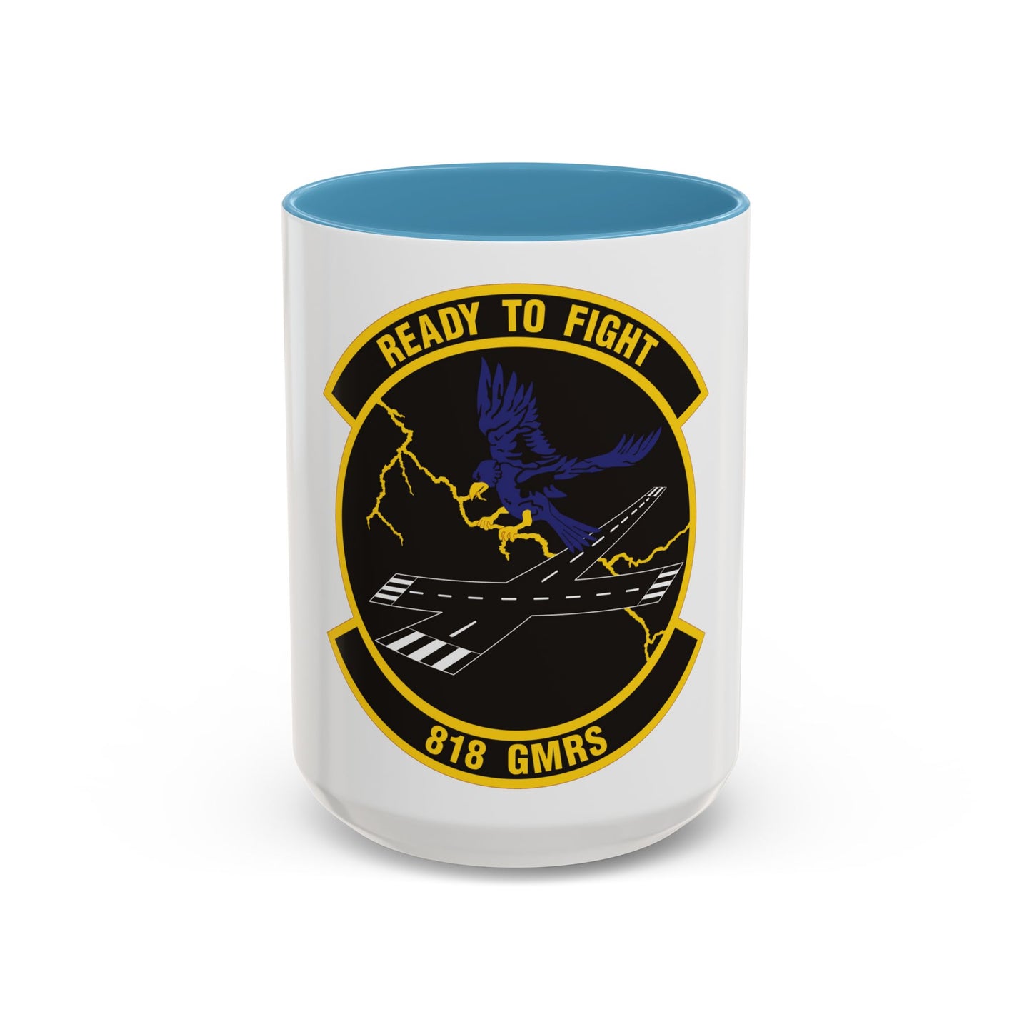 818th Global Mobility Readiness Squadron (U.S. Air Force) Accent Coffee Mug