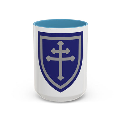 79th Infantry Division SSI (U.S. Army) Accent Coffee Mug